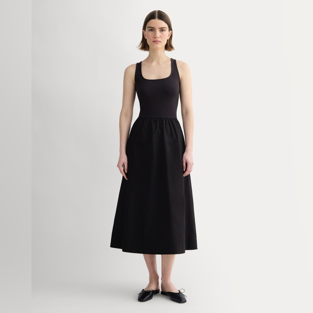 Everlane Black Midi Dress